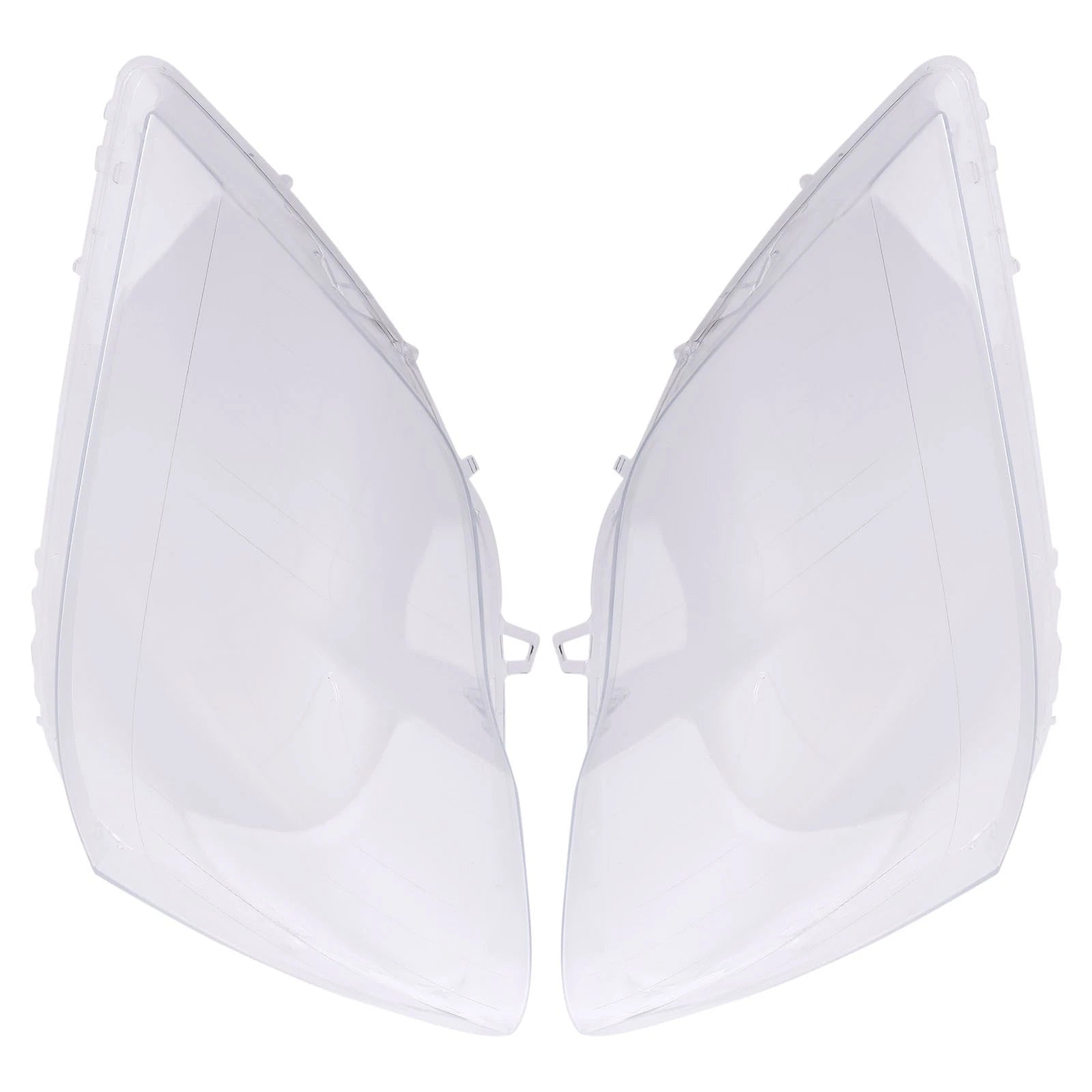 Front Pair Headlight Lens Cover for Mercedes-Benz GL-Class (2007-2012) Clear