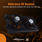 Radiator Cooling Fan for Chevy Malibu Saturn Aura (2004–2009)