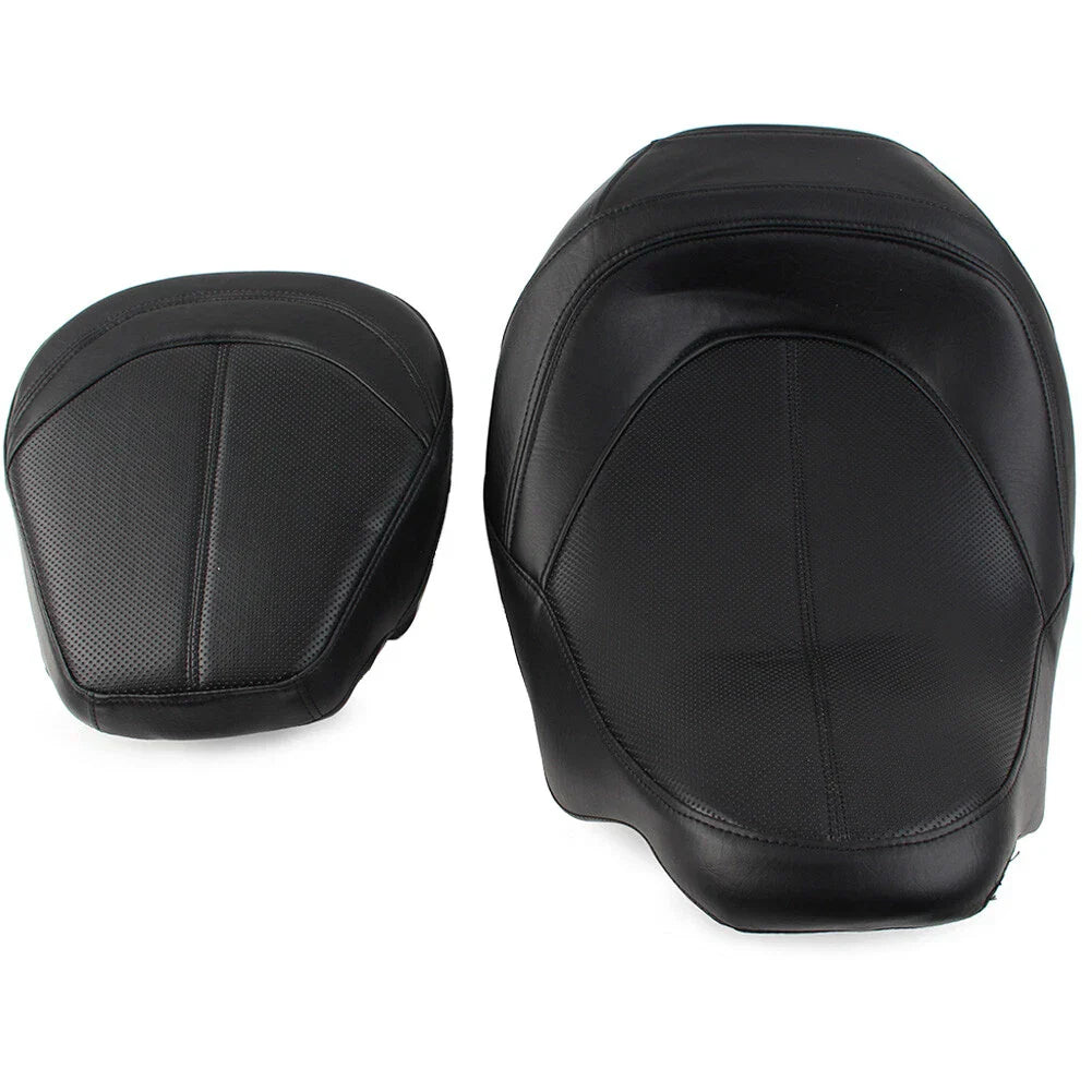 Low-Profile Driver Passenger Pillion Seat for Touring Road Glide CVO (2009-2022)