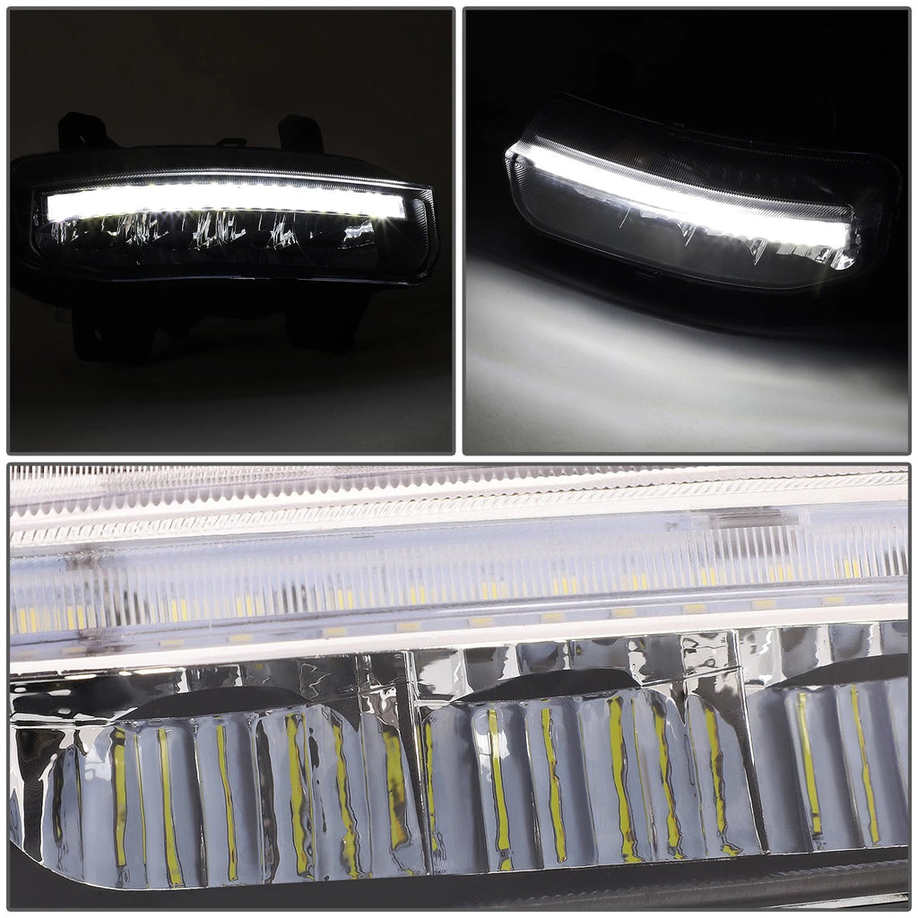 LED Fog Lights with Bezel Cover & Switch for Ram 1500 (2019–2022)