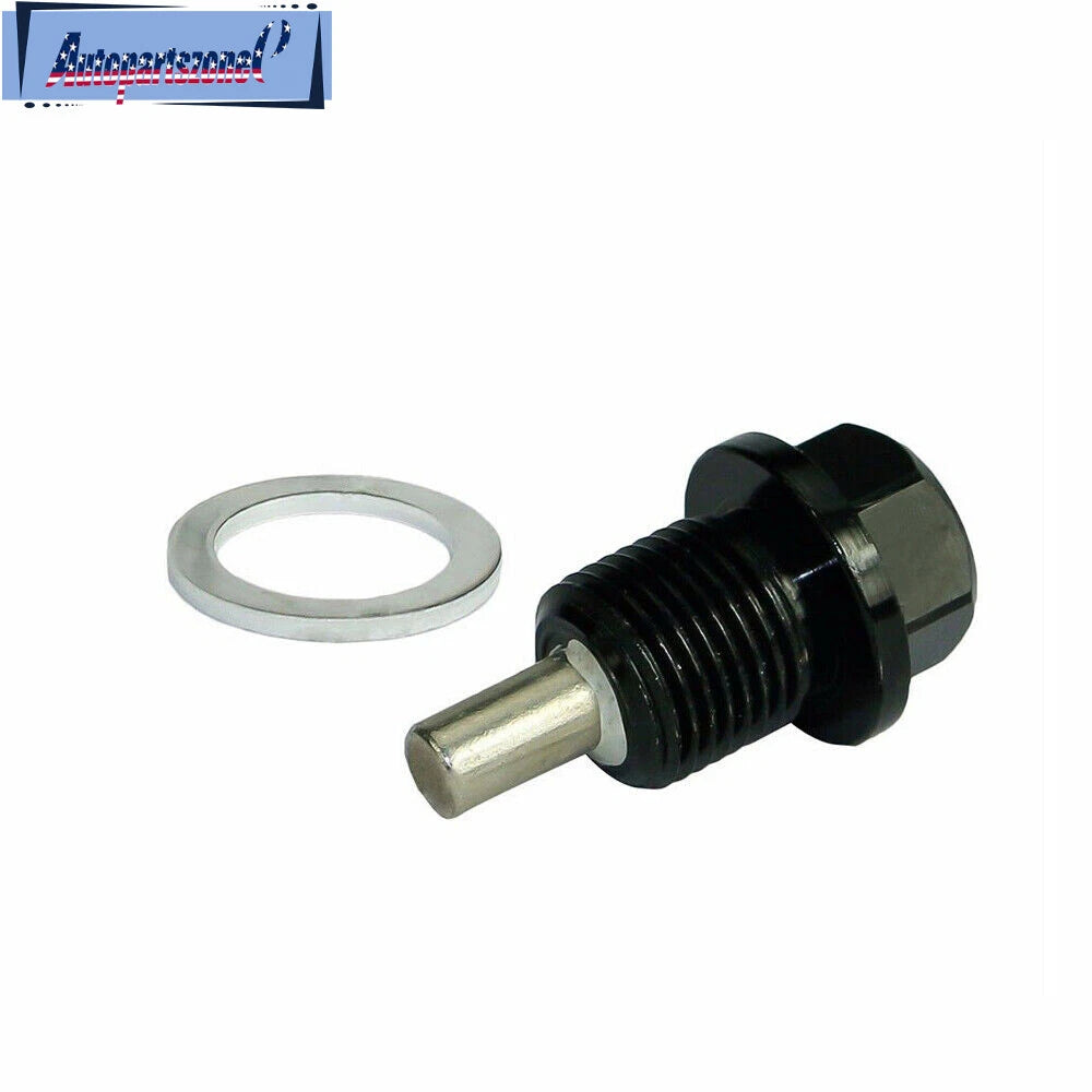 2X M14x1.5 Magnetic Oil Drain Plug for Universal Car Engine