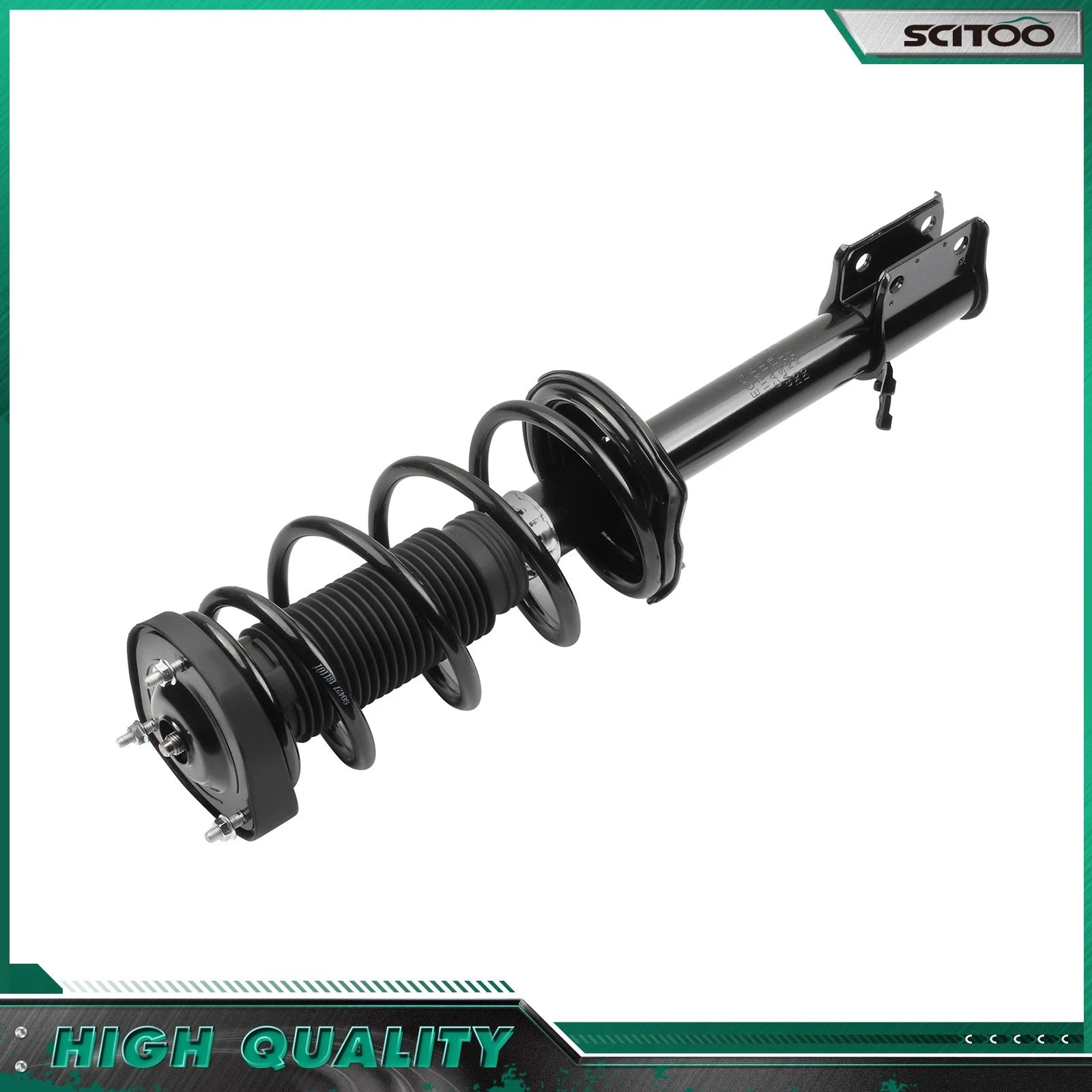Set of 2 Rear Shocks Struts with Coil Spring for Subaru Forester (2003–2005)
