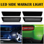 2 LED Rear Side Marker Lights for Dodge Charger & Challenger (2011–2014)