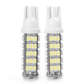 Set of 2 T10 1206 68 SMD LED White Bulbs W5W 194 168 for Cars 24V
