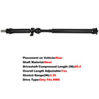 Rear Driveshaft RWD for Kia Sorento (2007–2008) 491003E951 936-210