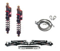 +1" XC Long Travel A-Arms & Elka Stage 4 Shocks for Honda 450R (2004–2009)