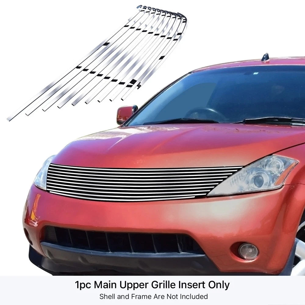 Silver Billet Grille Insert for Nissan Murano (2003-2008)