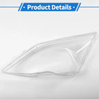 Car Front Right Headlight Lens Cover for Honda CR-V (2007-2011)