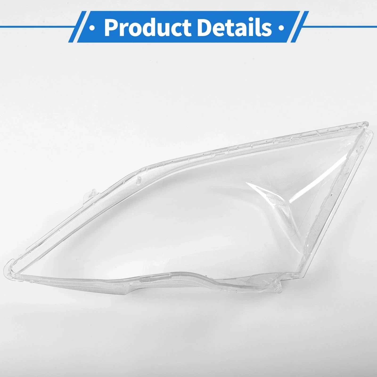 Car Front Right Headlight Lens Cover for Honda CR-V (2007-2011)