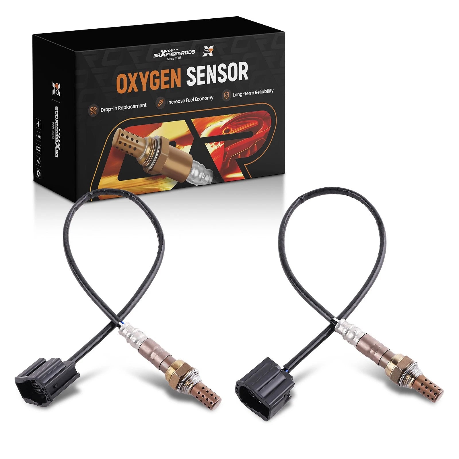 2X Oxygen Sensors for Mazda 3/5 2.3L (2004–2007) 234-4396 234-4390