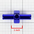 8AN Straight Male Hose Union Coupler for Universal Applications (AN-8)