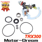 Starter Brush Plate Rebuild Kit for Honda Rancher 350 TRX350FE FM TE TM (2000–2006)
