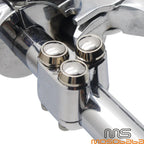 Chrome 1'' 25mm Handlebar Horn Turn Signal Control Switch for Harley