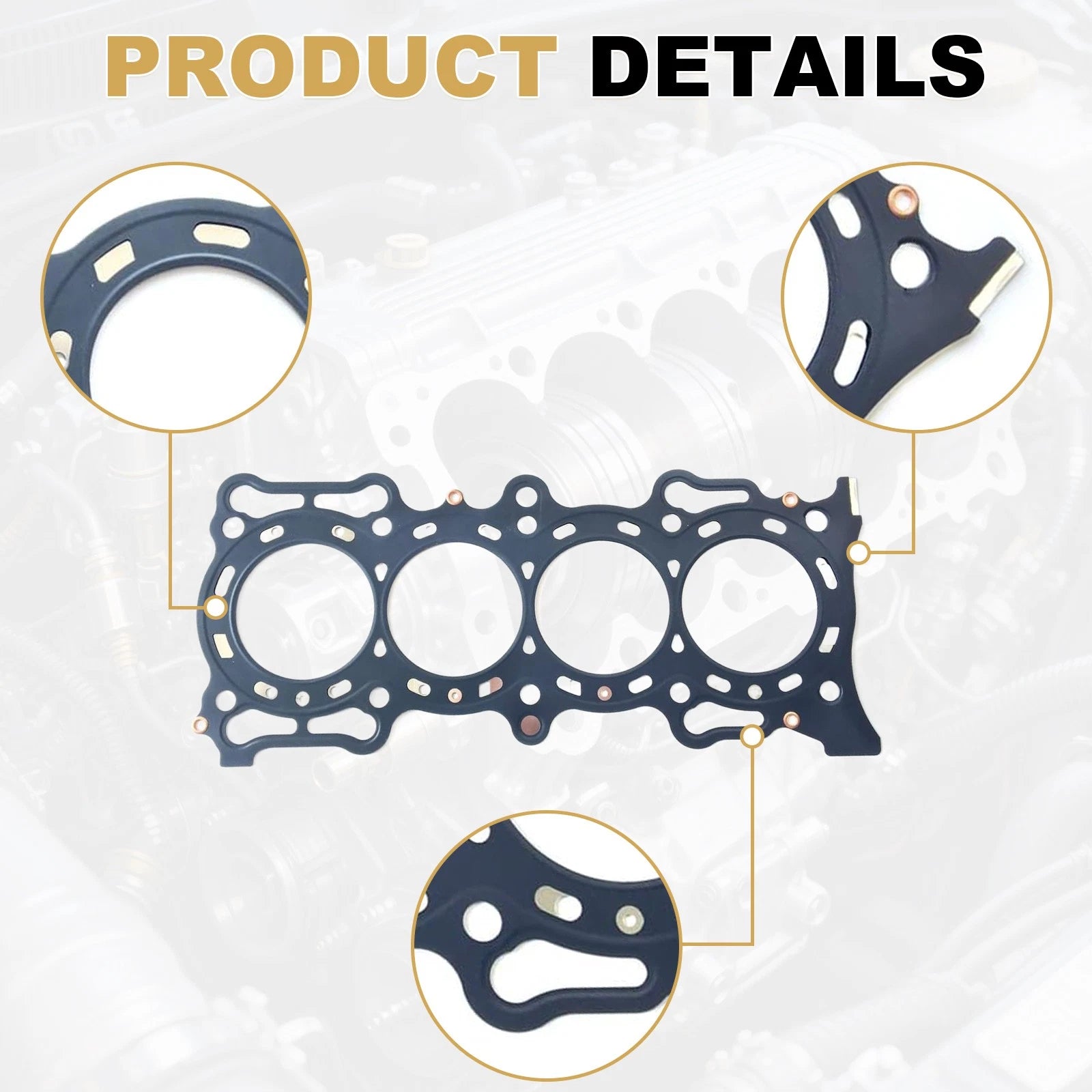 Head Gasket Set for Honda Odyssey Accord Acura Isuzu Oasis (1995–2002)
