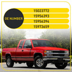 Door Weatherstrip Seal for Chevrolet Pickup/Suburban (1947–1959)