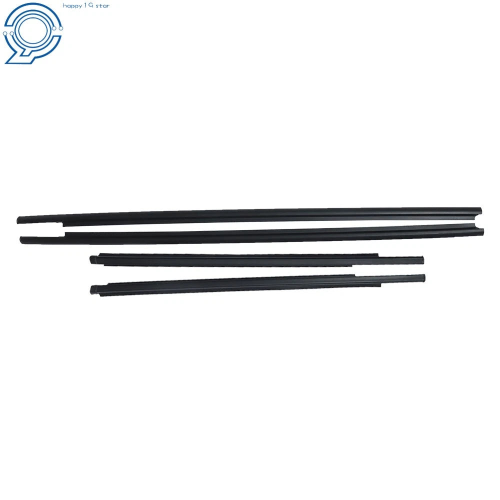 Set of 4 Outside Window Weatherstrip Seals for Yaris Sedan (2007–2016)