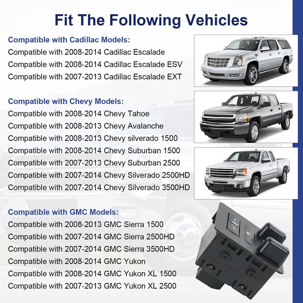 Trailer Brake Controller for Chevrolet Silverado 1500 2500 HD 3500 HD (2007–2014)