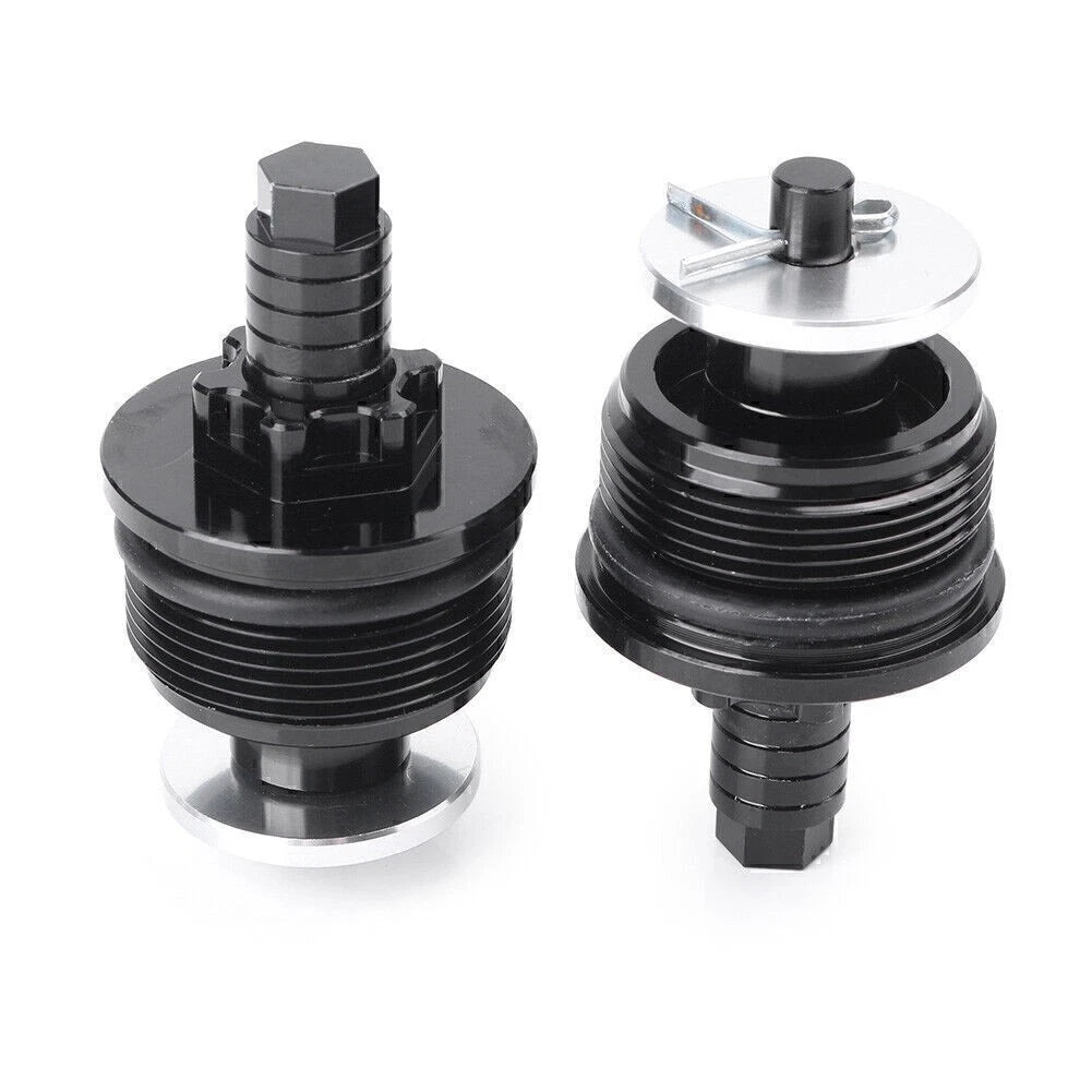 2X Front Fork Shock Absorber Screw Cover Cap for Honda CBR250R (2011–2013)