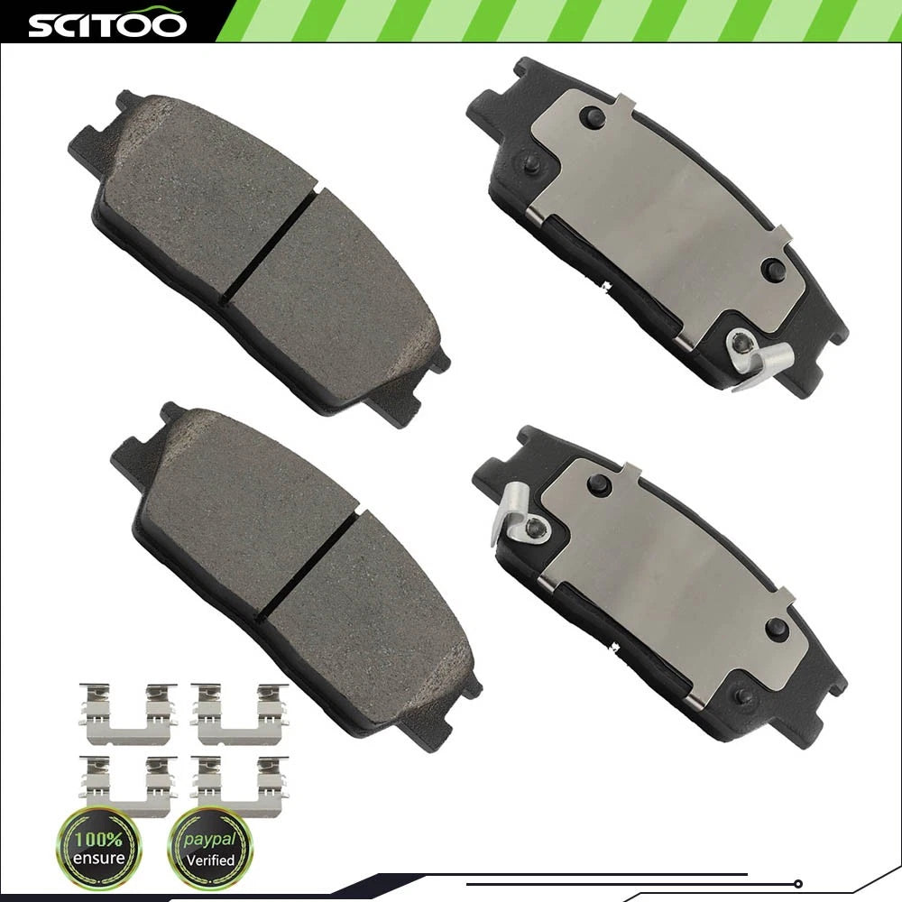Front Brake Pads Ceramic for Hyundai Venue (2020–2021) & Kia Soul (2020–2022)