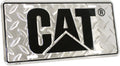 Caterpillar License Plate Emblem for Peterbilt KW Truck
