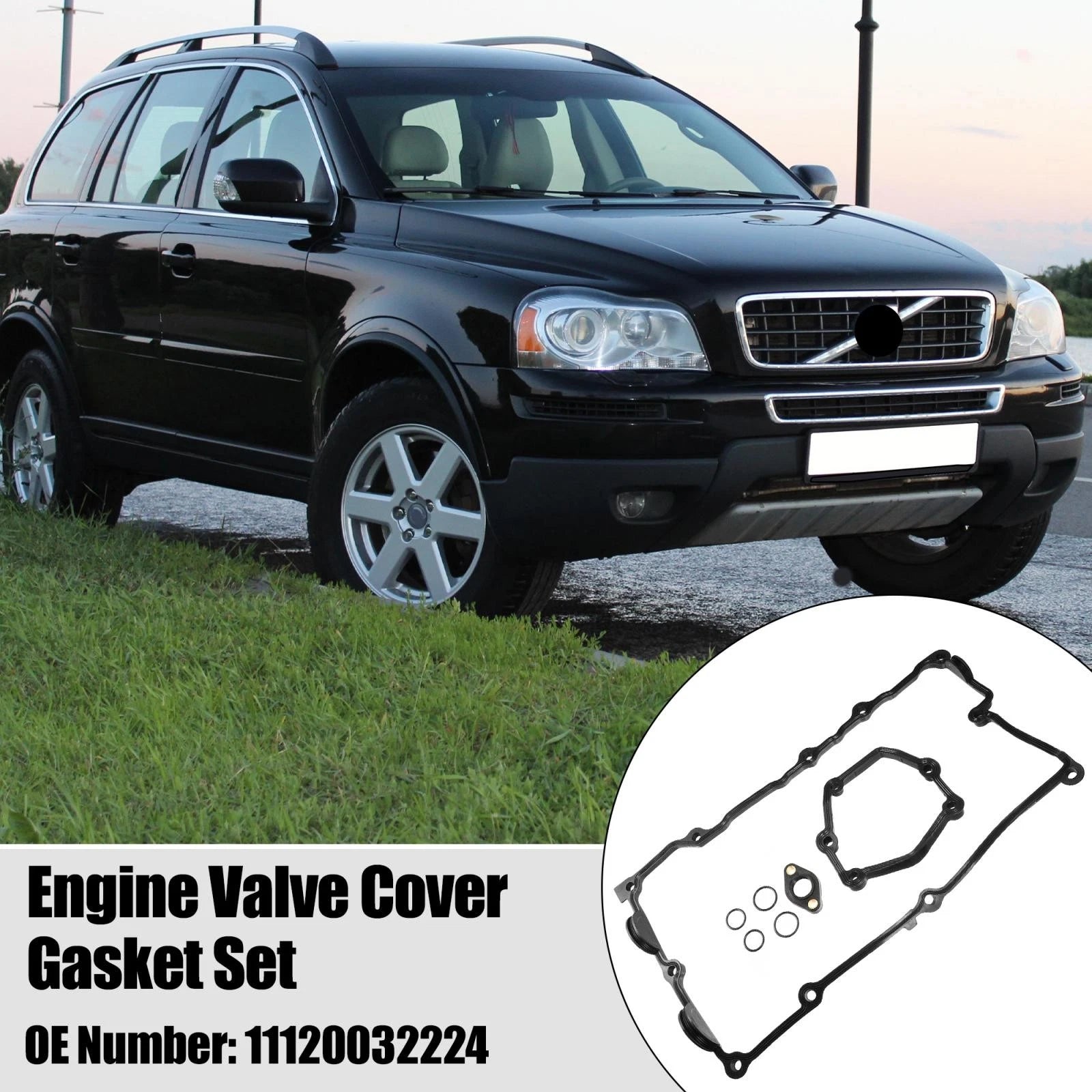 Engine Valve Cover Gasket Set 11120032224 for BMW 1.8L 2.0L (2000–2006)