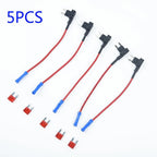 5pcs In-Line Car Add A Circuit Fuse Tap Adapter for MINI