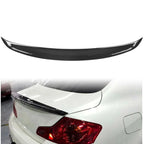 Rear Trunk Spoiler for Infiniti G35/G25 (2007–2015) Carbon Look Duckbill