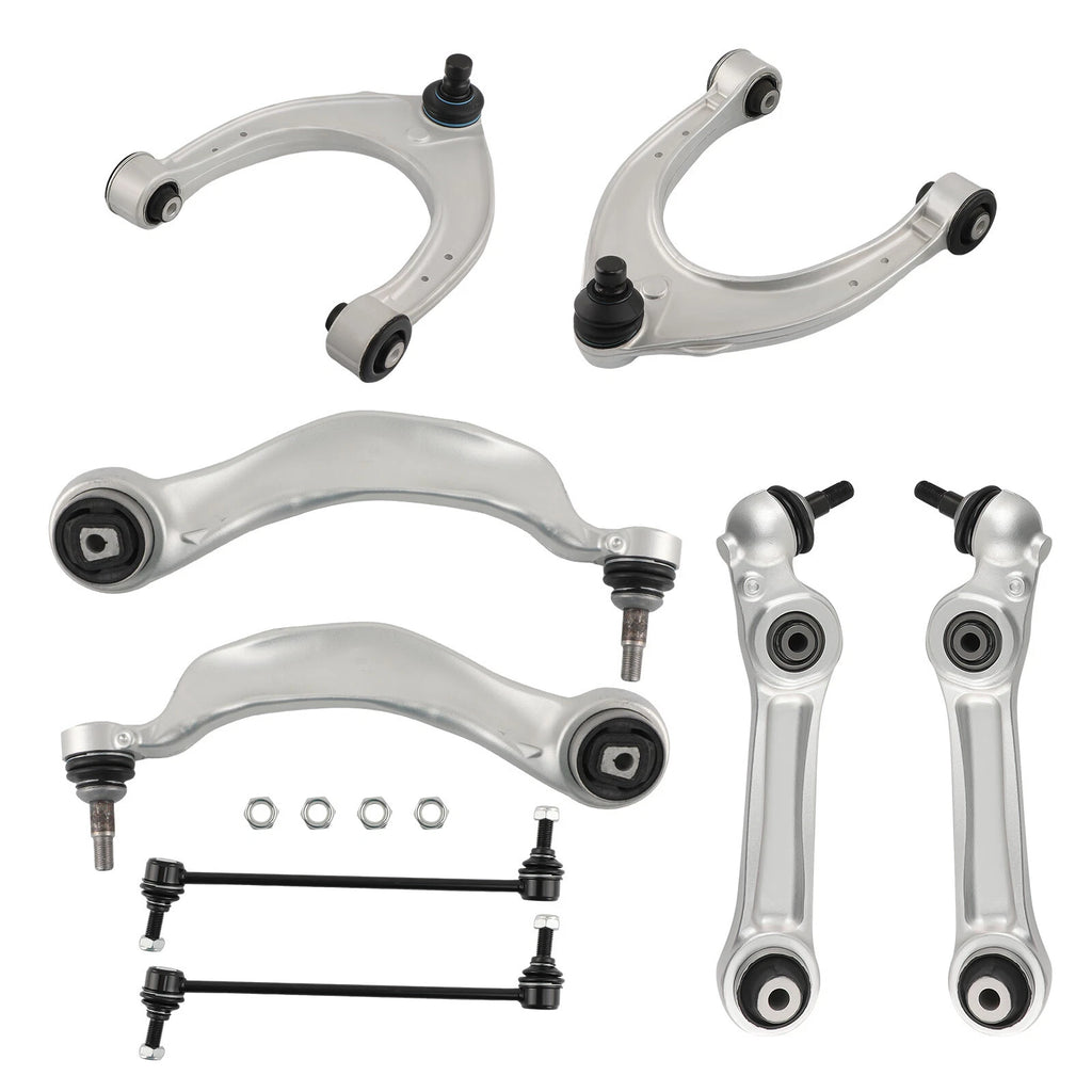 8x Suspension Front Control Arm Sway Bars for BMW 535i 550i 740Li 760Li (F07 F01)