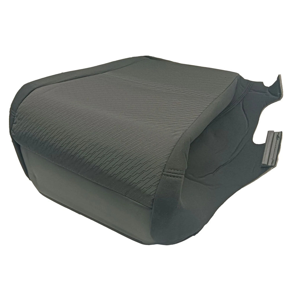 Drivers Seat Bottom Cover for Silverado Sierra (2007–2009) Black Cloth