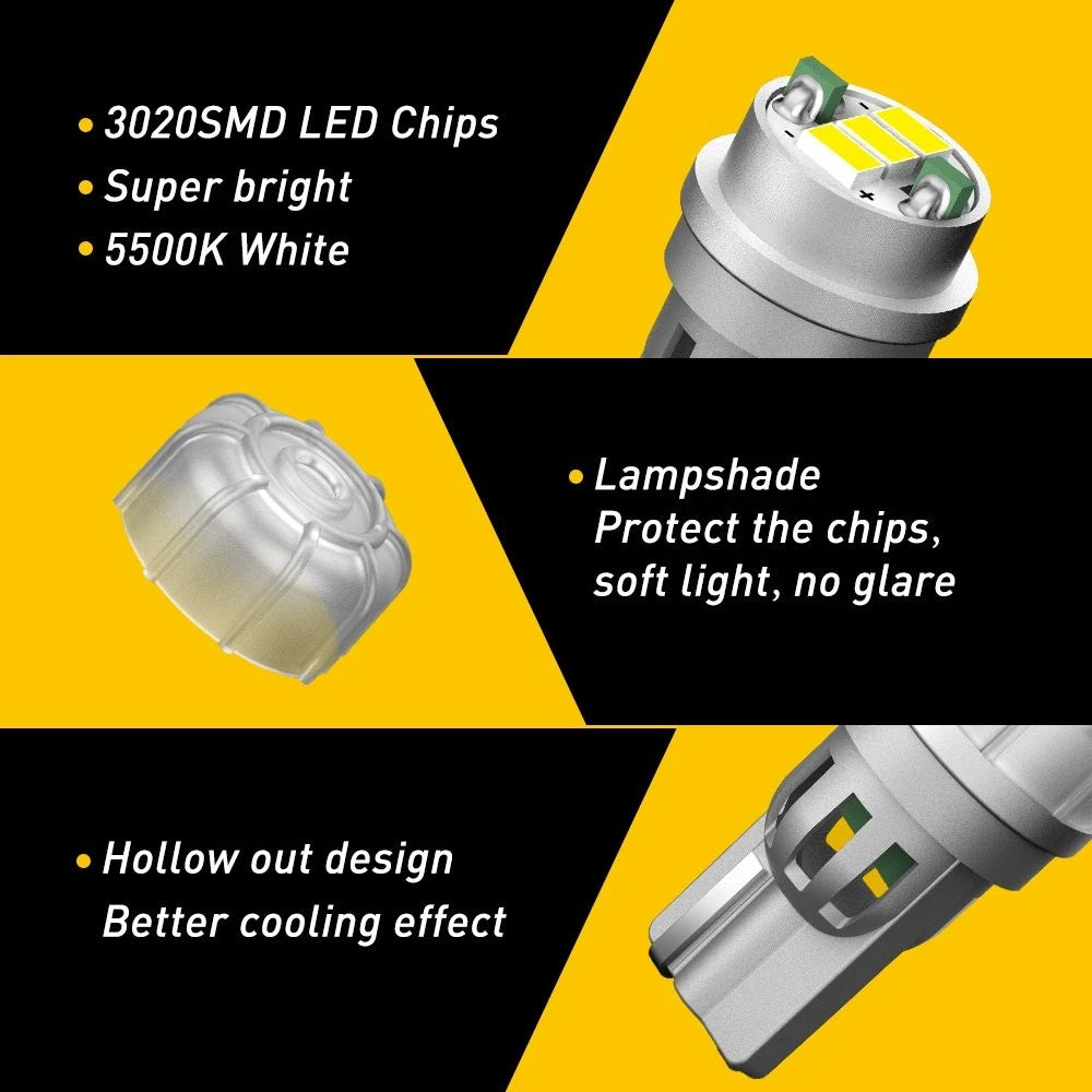2X LED Parking Lamp Bulbs for Mercedes Benz C300 C350 C63