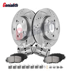 275mm Front Rotors Calipers Brake Pads for Toyota RAV4 Scion xB (2012–2017)