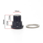 Set of 4 Rear Derailleur Fixing Bolts for Shimano TX35 TZ