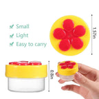6 x Hummingbird Hand Feeders with 4 Brushes for Easy Feeding