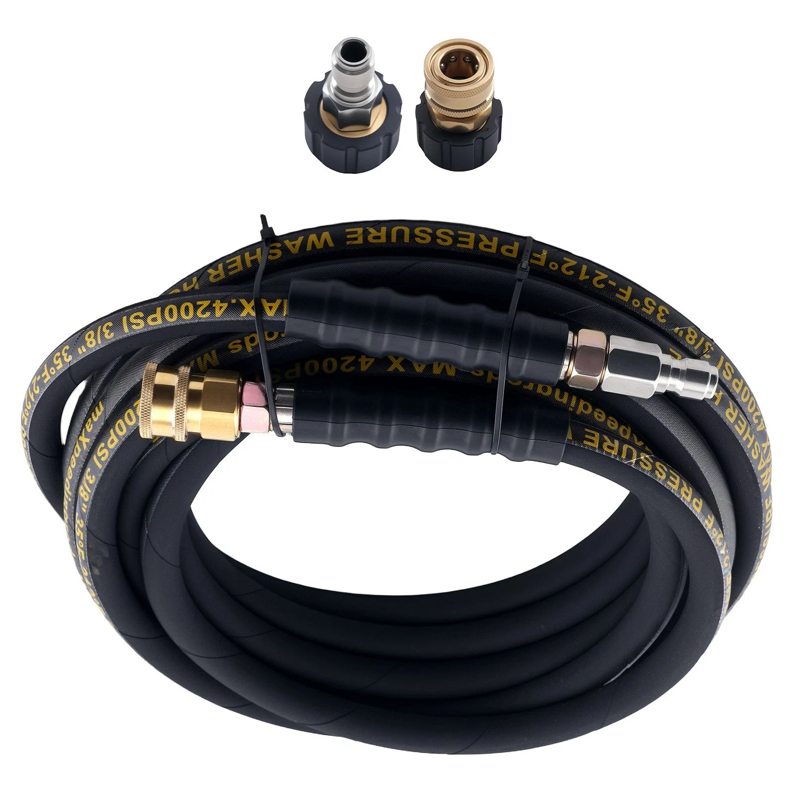 25ft Pressure Washer Hose for Universal Use (4200PSI)