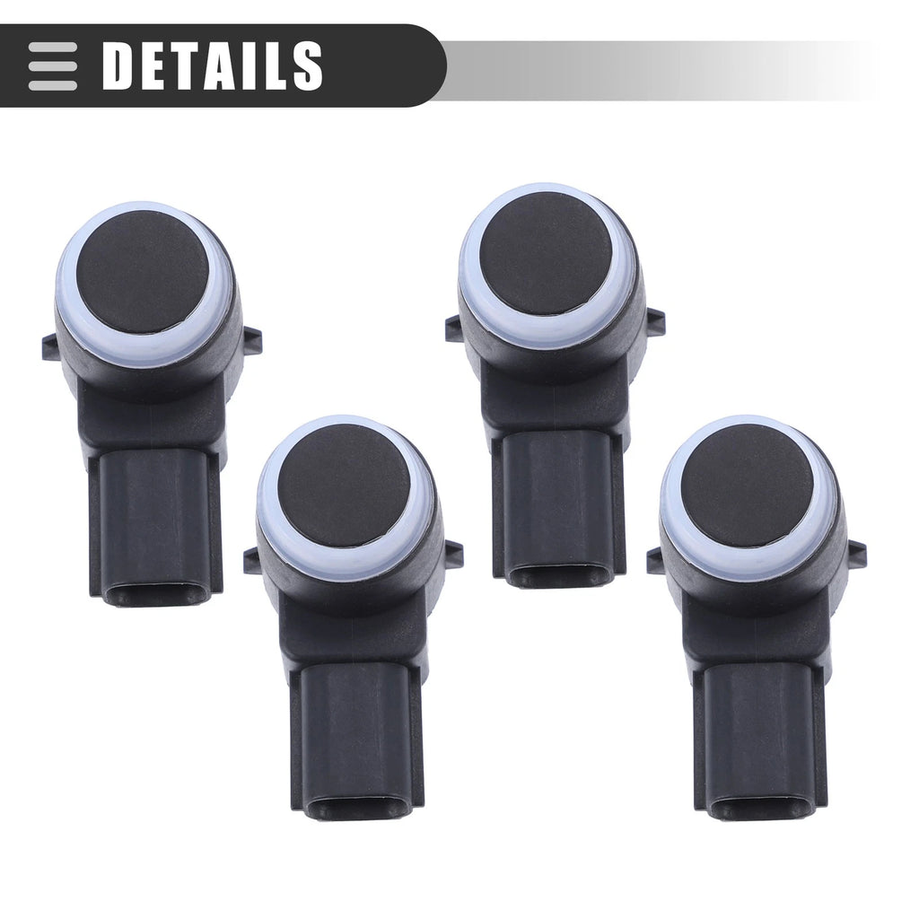 Set of 4 Rear Bumper Park Assist Object Sensors for Buick (ABS 15239247, 25961317)