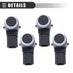 Set of 4 Rear Bumper Park Assist Object Sensors for Buick (ABS 15239247, 25961317)