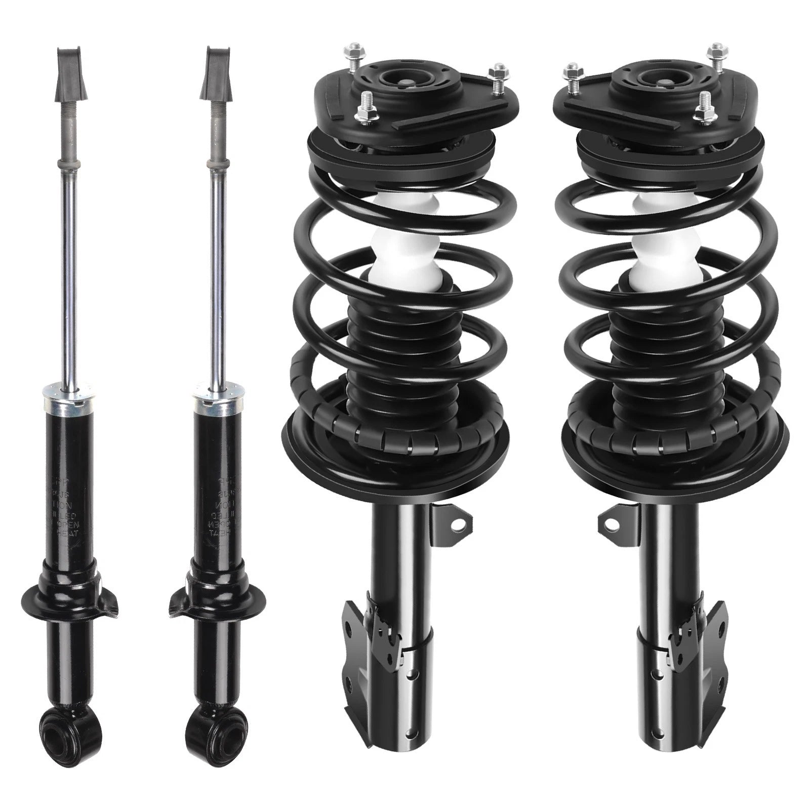 Set of 4 Complete Struts for Toyota Prius (2004–2009)