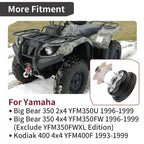 Rear Brake Drum + Wheel Hub Set for Yamaha Kodiak 400 YFM400F (1993–1999)