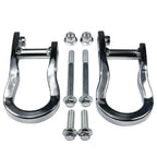 2X Chrome Tow Hooks for Chevy Silverado 1500 (2007-2018) GMC Sierra