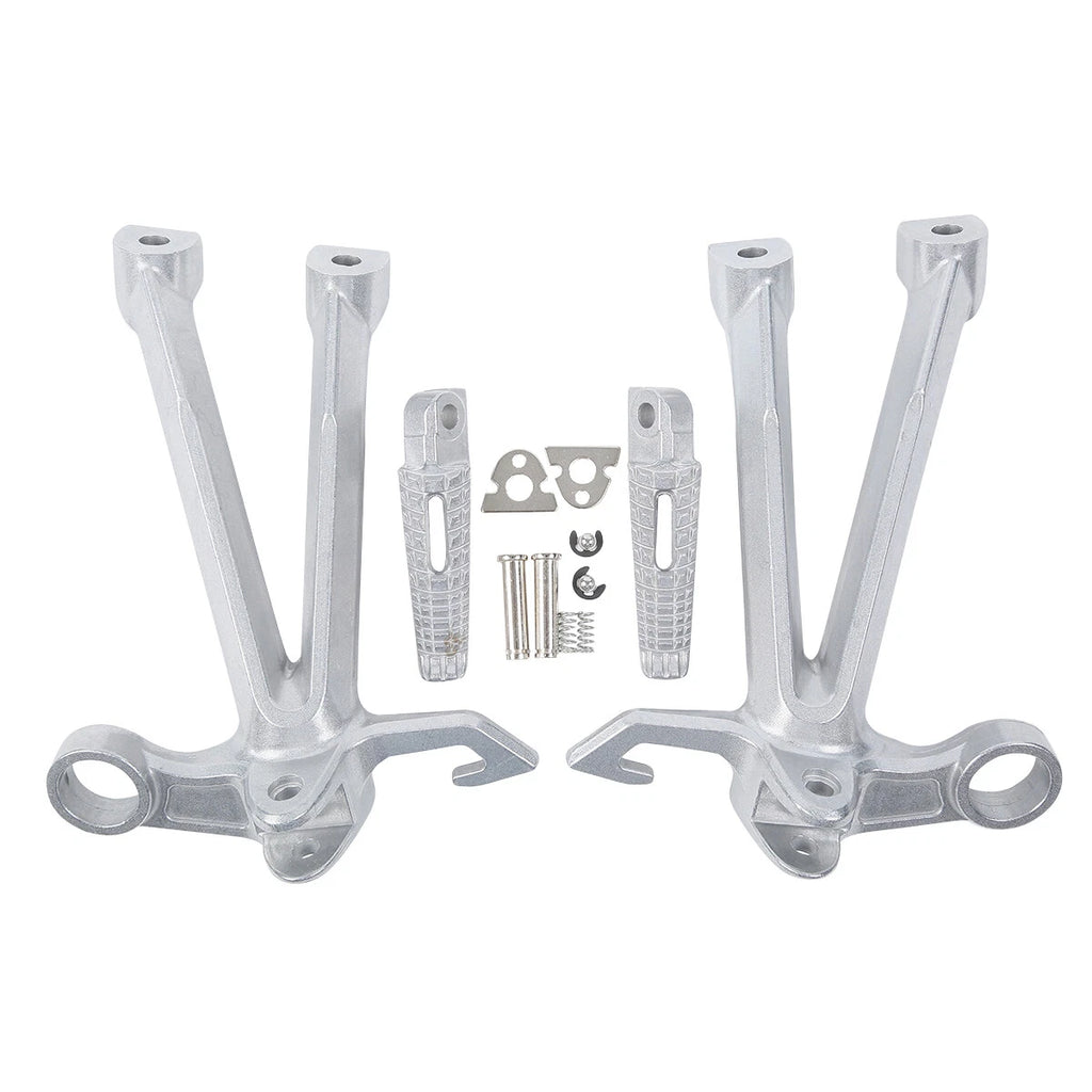 Set of 2 Rear Foot Pegs Bracket for Suzuki GSXR1000 (2007–2008)