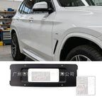 Rear License Plate Frame Bracket for BMW G08 X3 X4 M Sport (2018–2023) 51137211673
