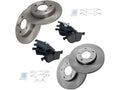 Front and Rear Brake Pad and Rotor Kit for Mazda 3 (2006–2013) DK217WC