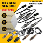 8PC Oxygen O2 Sensor Set for BMW 128i 325xi 528i X3 X5 Z4 (2008–2013) 234-5138 EPY