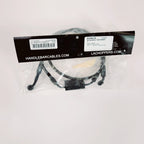 LA Choppers Midnight Brake Line for Softail Mini Ape (Fits 1741-6239)