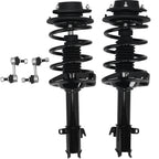 Set of 4 Complete Struts with Sway Bar Links for Subaru Legacy (2010–2012)
