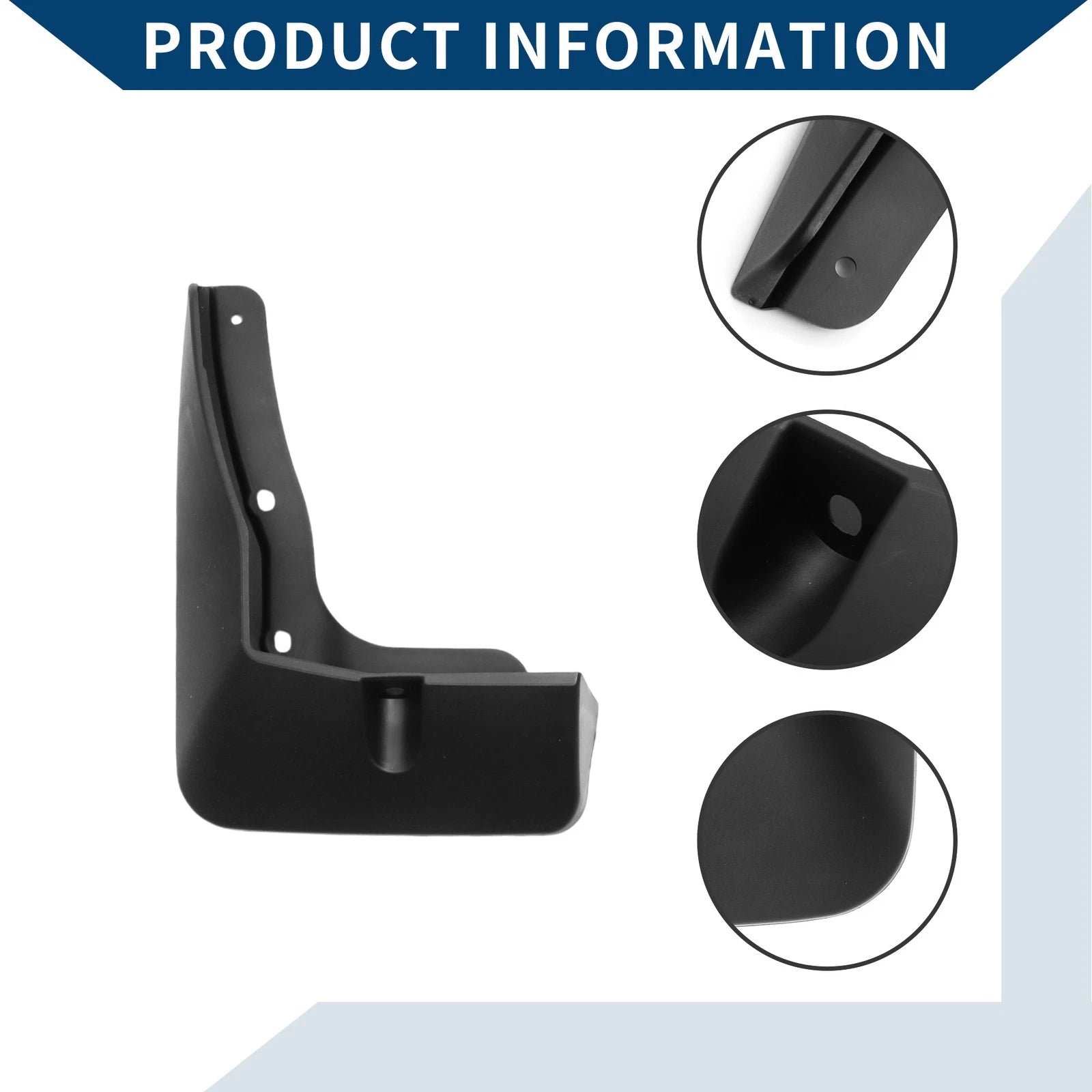 Set of 2 Mud Flaps Splash Guards for Hyundai Sonata 1.5T (2024)