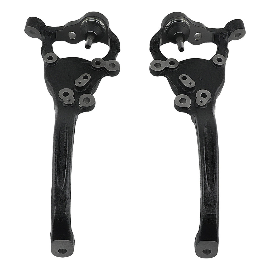 Pair Front Steering Knuckles for Chrysler 300, Challenger (2012–2021) 698-298 Steel