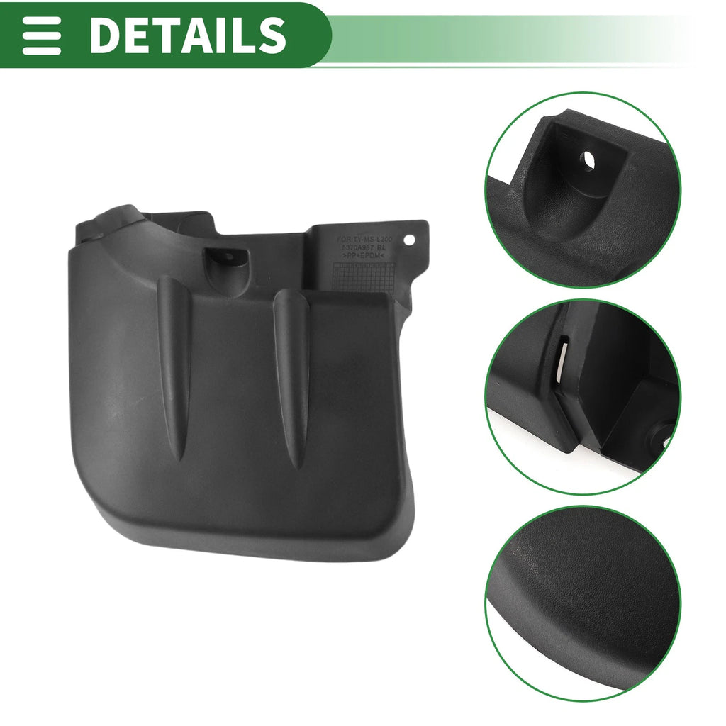 Set of 2 Mud Flaps Splash Guards for Mitsubishi Triton MQ GLX L200 (2007–2014)