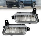 Pair LED Fog Light Lamps for Chevrolet Silverado 1500 (2022–2024)