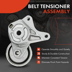 Belt Tensioner with Pulley for Honda Civic (2006–2011)